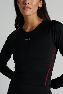 Soul by SoulCycle | Endurance Long Sleeve | Black