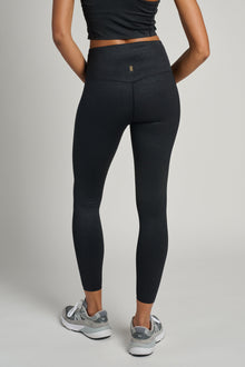Rhone | Shimmer 7/8 Legging | Black
