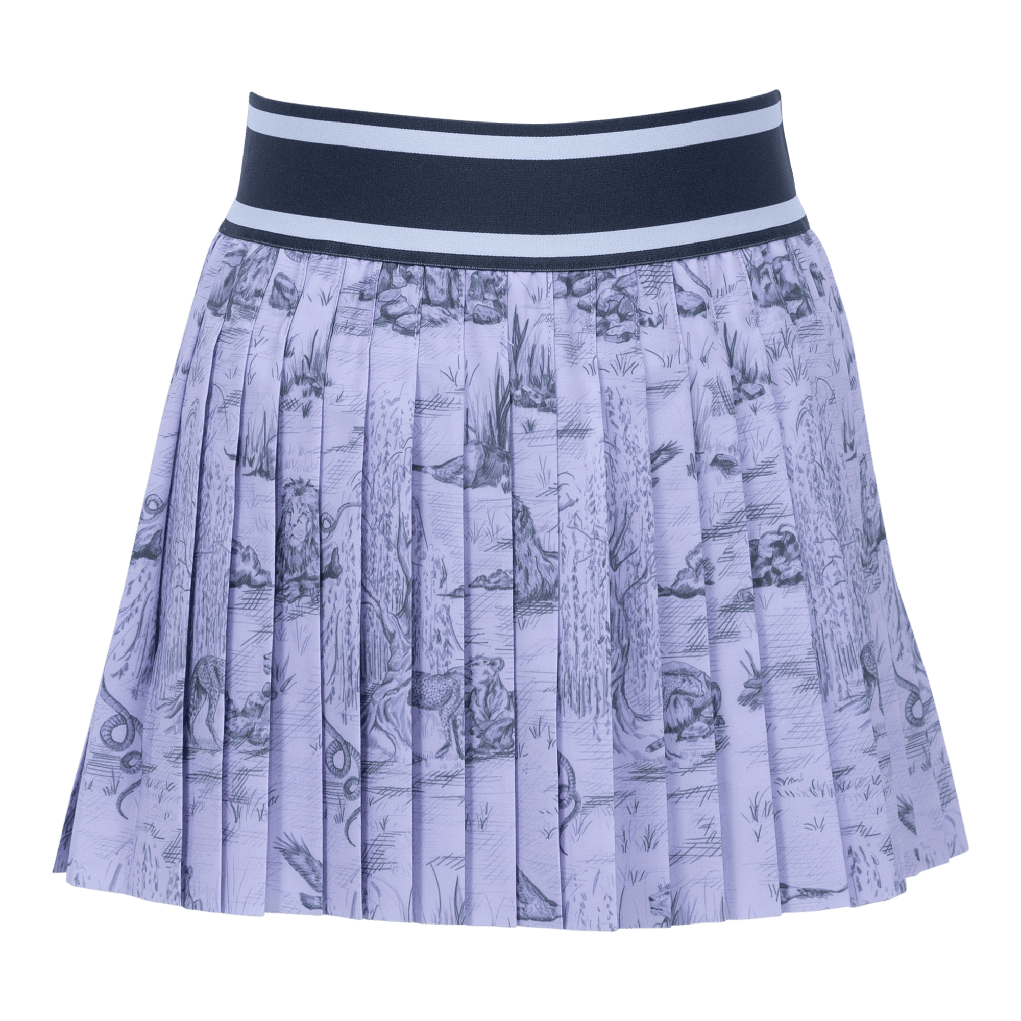 Girl | Leo Willow Toile Skirt | Lavender Mist