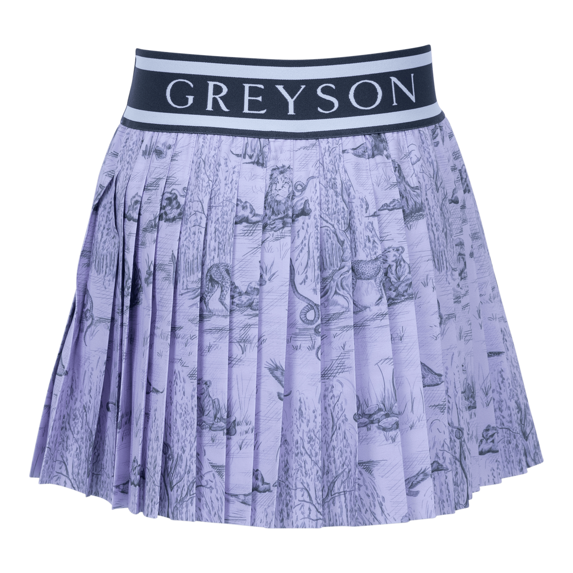 Girl | Leo Willow Toile Skirt | Lavender Mist