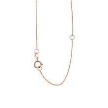 Stone and Strand 14K Rose Gold Choker Chain Clasp Image