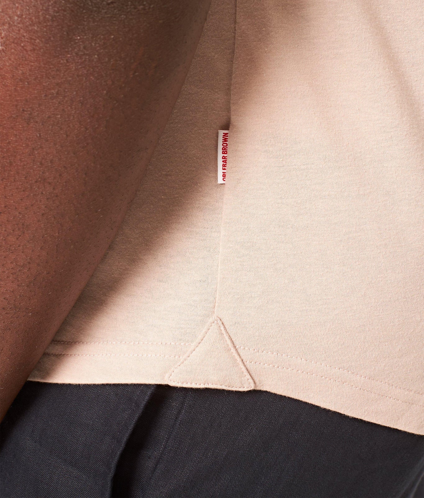Sebastian Silk Tailored Fit Cotton-Silk Polo Shirt | Seashell Pink