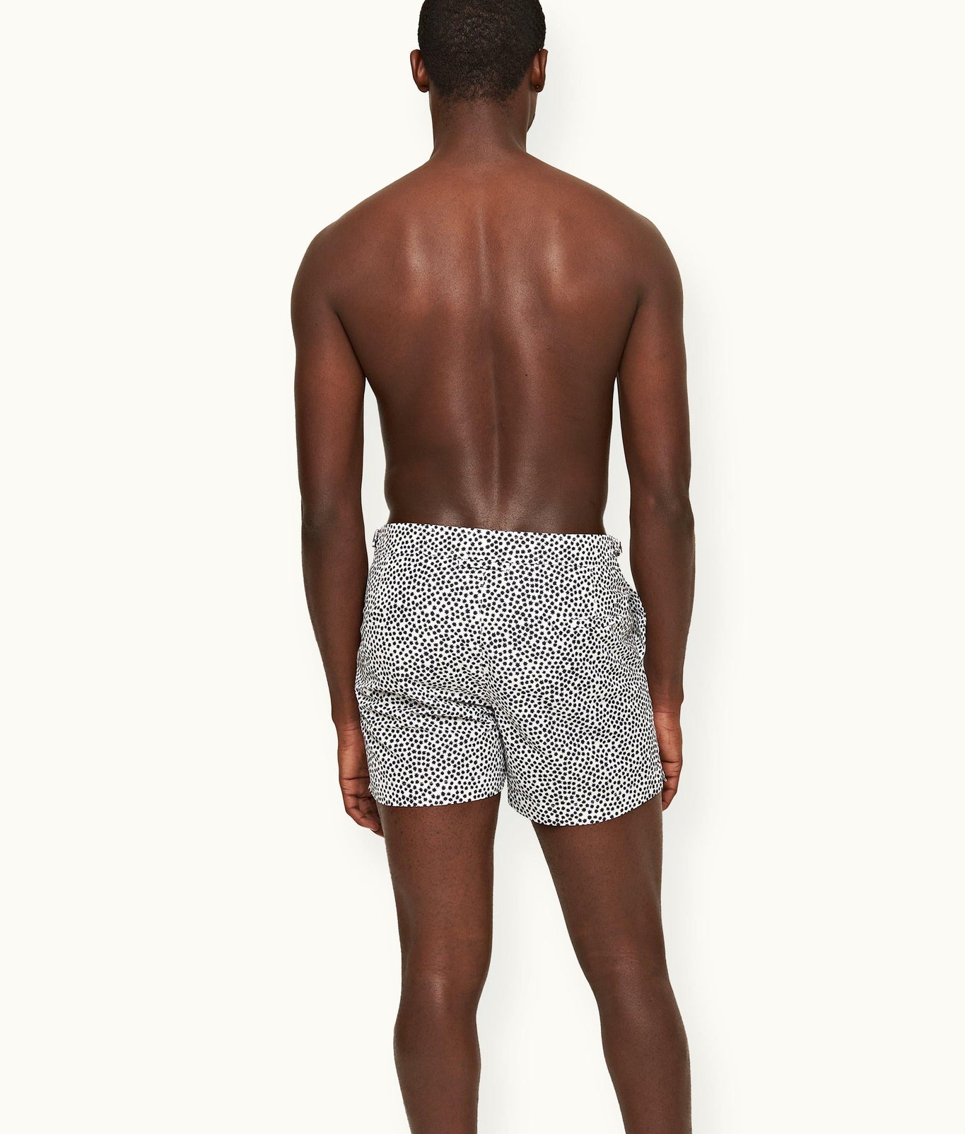 Setter Star Print Shorter-Length Swim Shorts | Cashew