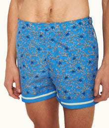 Setter Wonder Full Print Shorter-Length Swim Shorts Woven | Springfield Blue