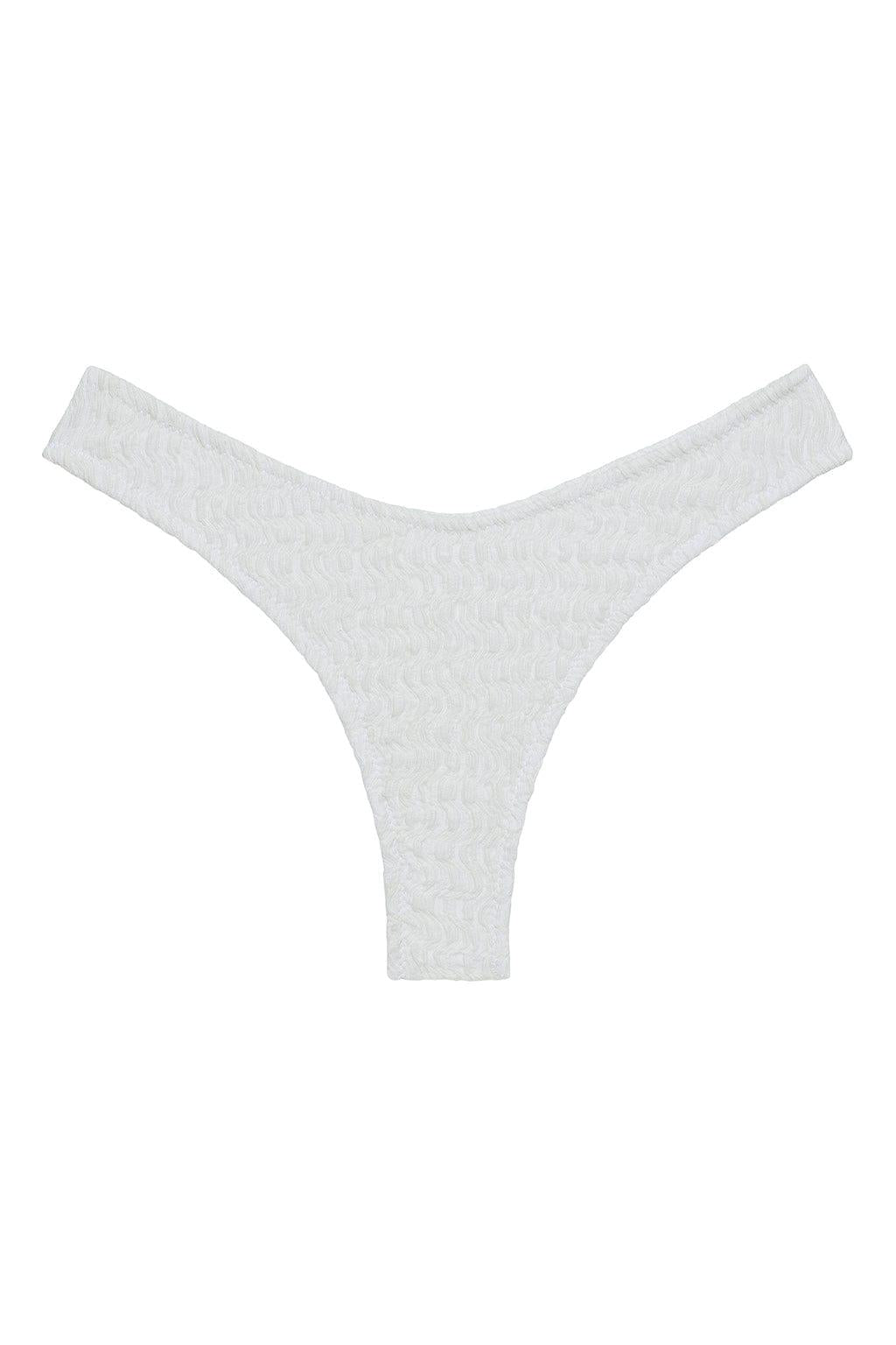 Added Coverage Lulu Zig Zag Stitch Bikini Bottom | Seychelles