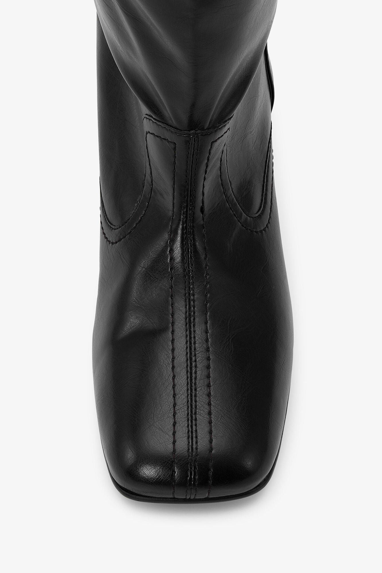 Slouchy Knee Boots in | Black