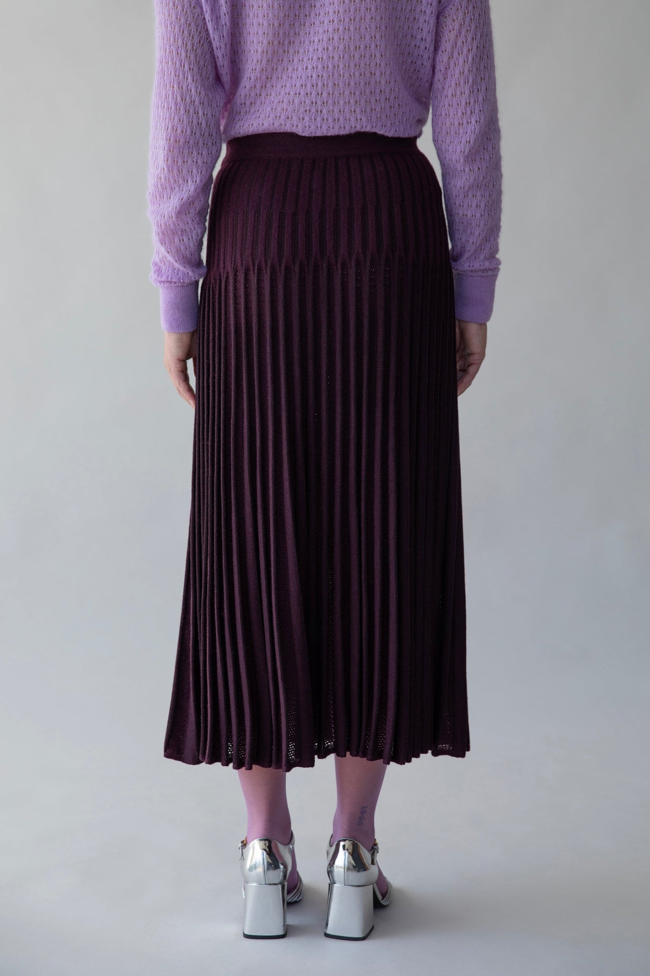 Soleil Skirt | Aubergine