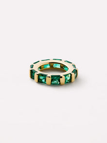 Emerald Zeno Charm | 10K Solid Gold | Emerald
