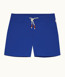 Standard Blue Mid-Length Swim Shorts | Sky Diver