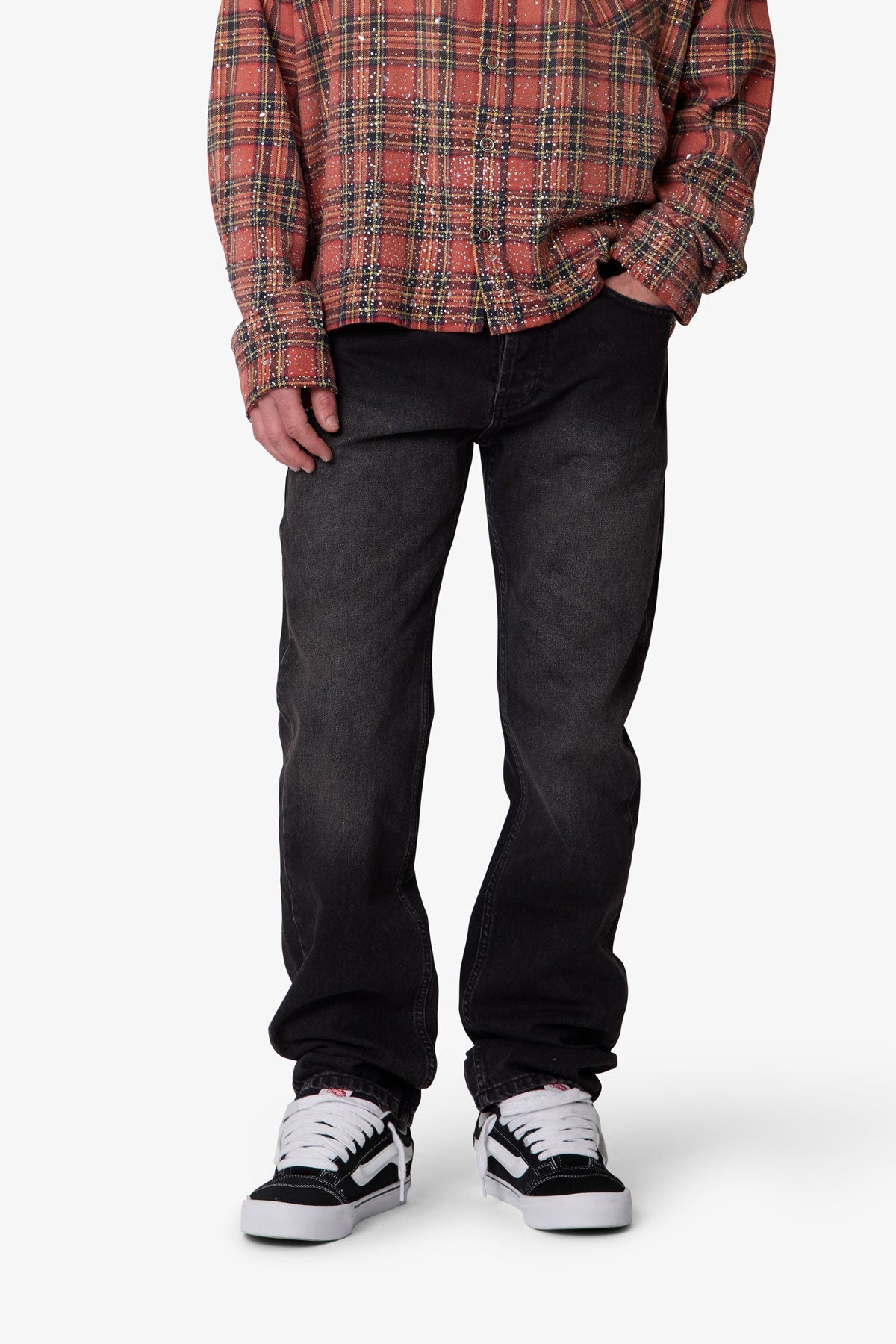 Straight Denim | Western Black