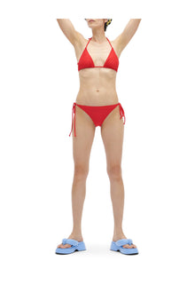 String Bikini Top | High Risk Red
