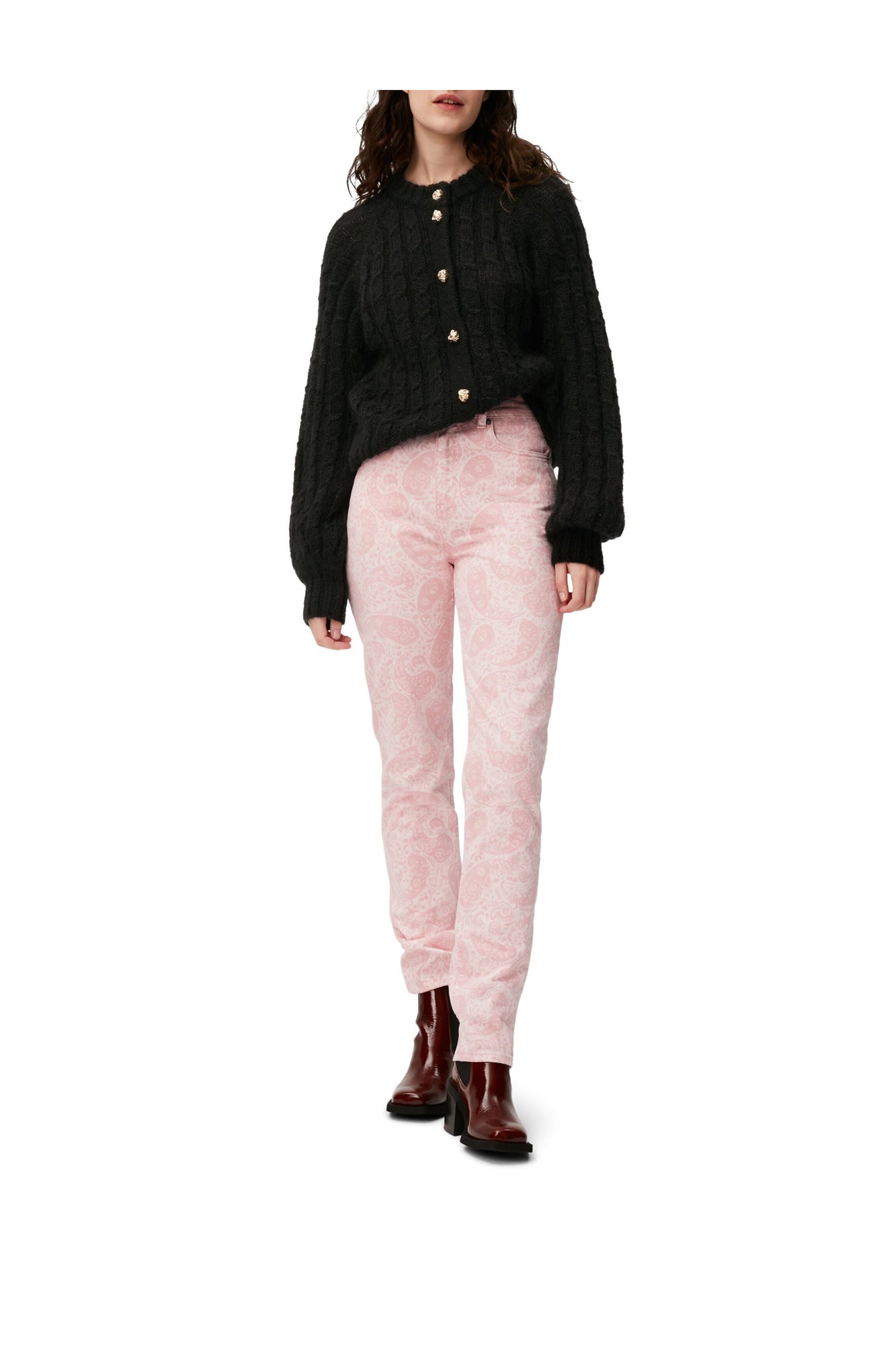 Swigy Jeans | Paisley Shrinking Violet