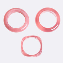 Formentera Bangle Set | Set of 3 Bangles | Shades of Pink