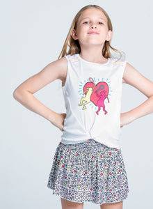Kids | Retro Doodles Tank | Multi