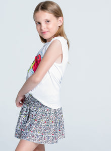 Kids | Retro Doodles Tank | Multi