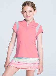 Kids | On Par Short Sleeve | Flamingo