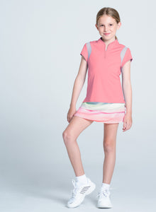 Kids | On Par Short Sleeve | Flamingo