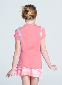 Kids | On Par Short Sleeve | Flamingo