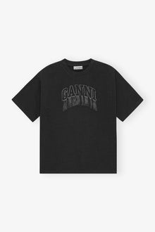 Heavy Cotton Drop Shoulder Fringe T-shirt | Phantom
