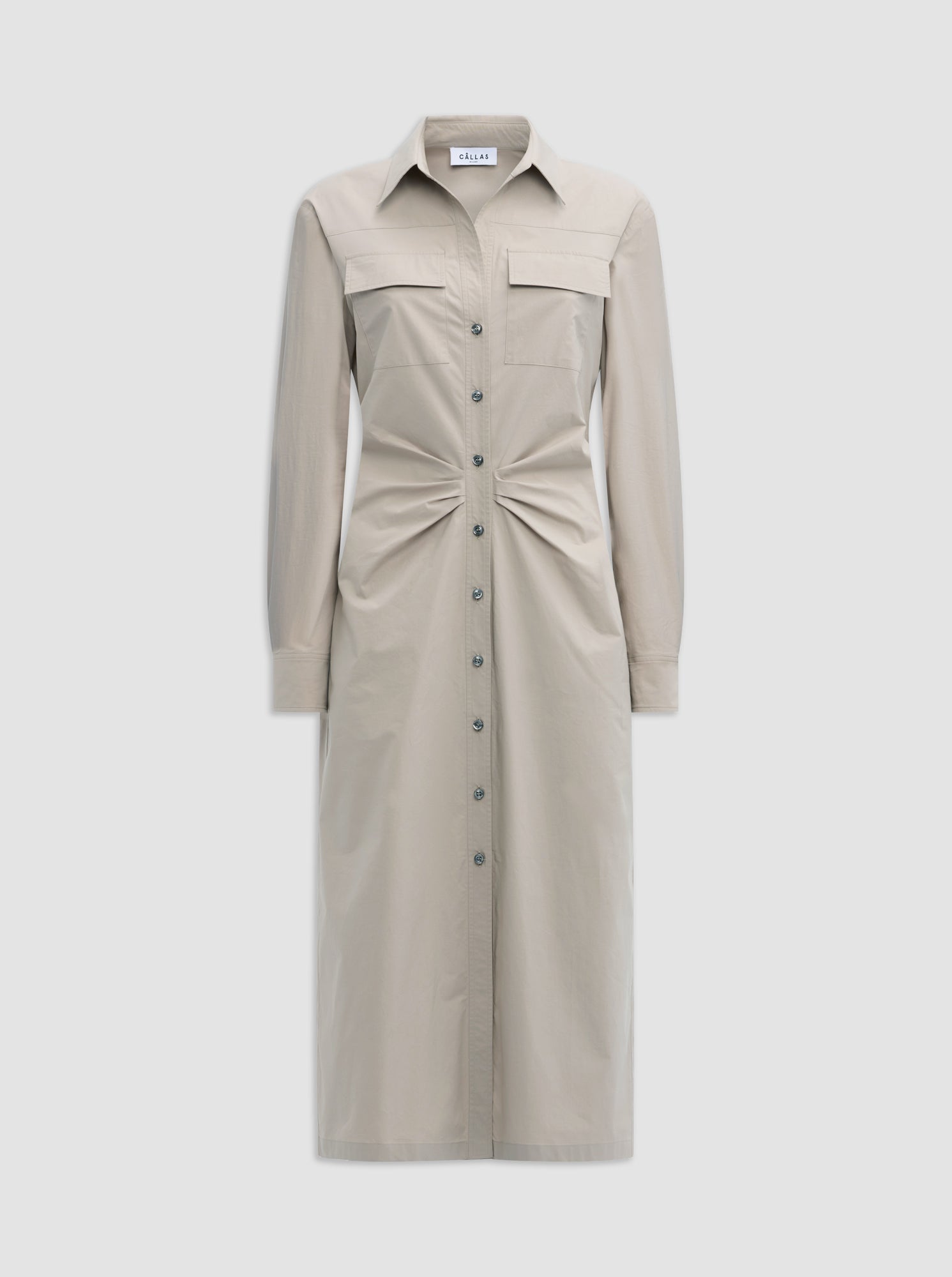 Tangiers Long Shirt Dress | Safari