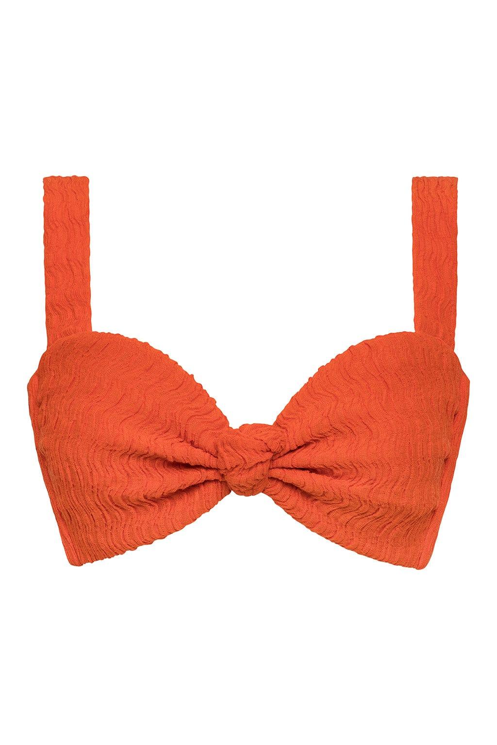 Hayden Bikini Top | Tangerine
