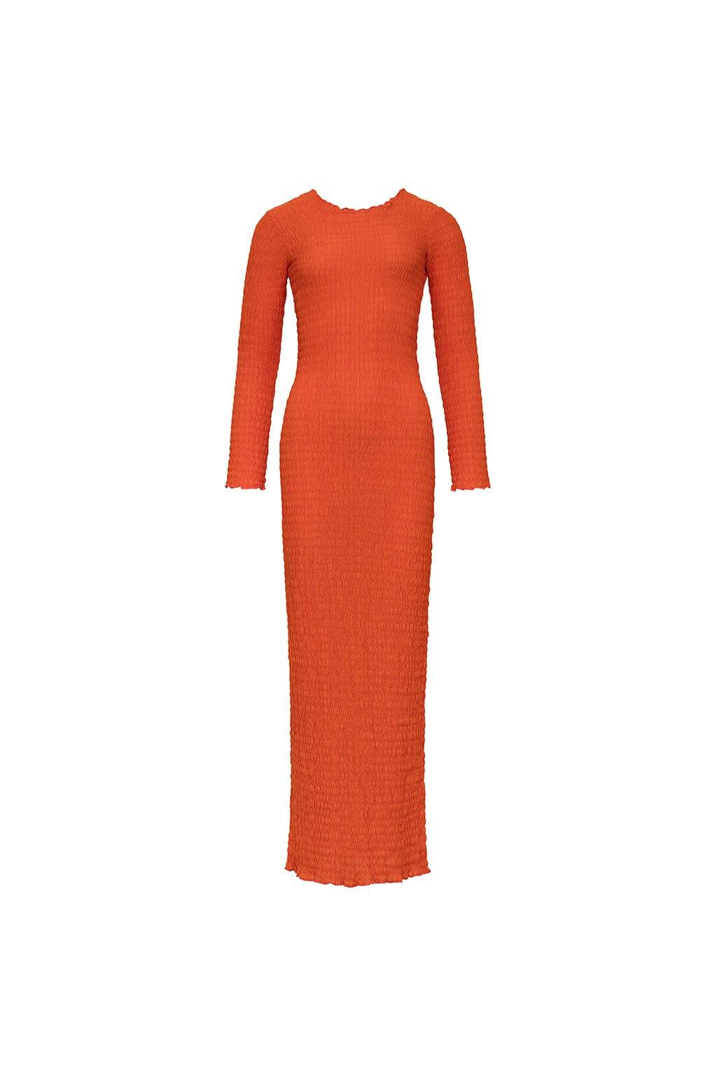 Solidad Dress | Tangerine