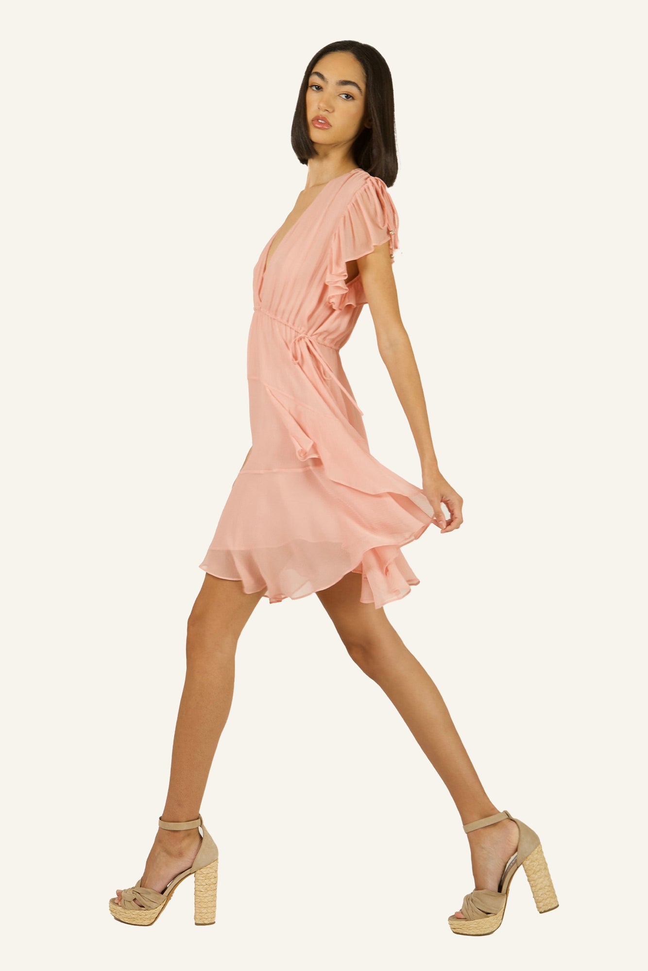 Thea Dress | Peach