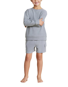 Toddler | MC Brushed Fleece Pullover | Moonbeam