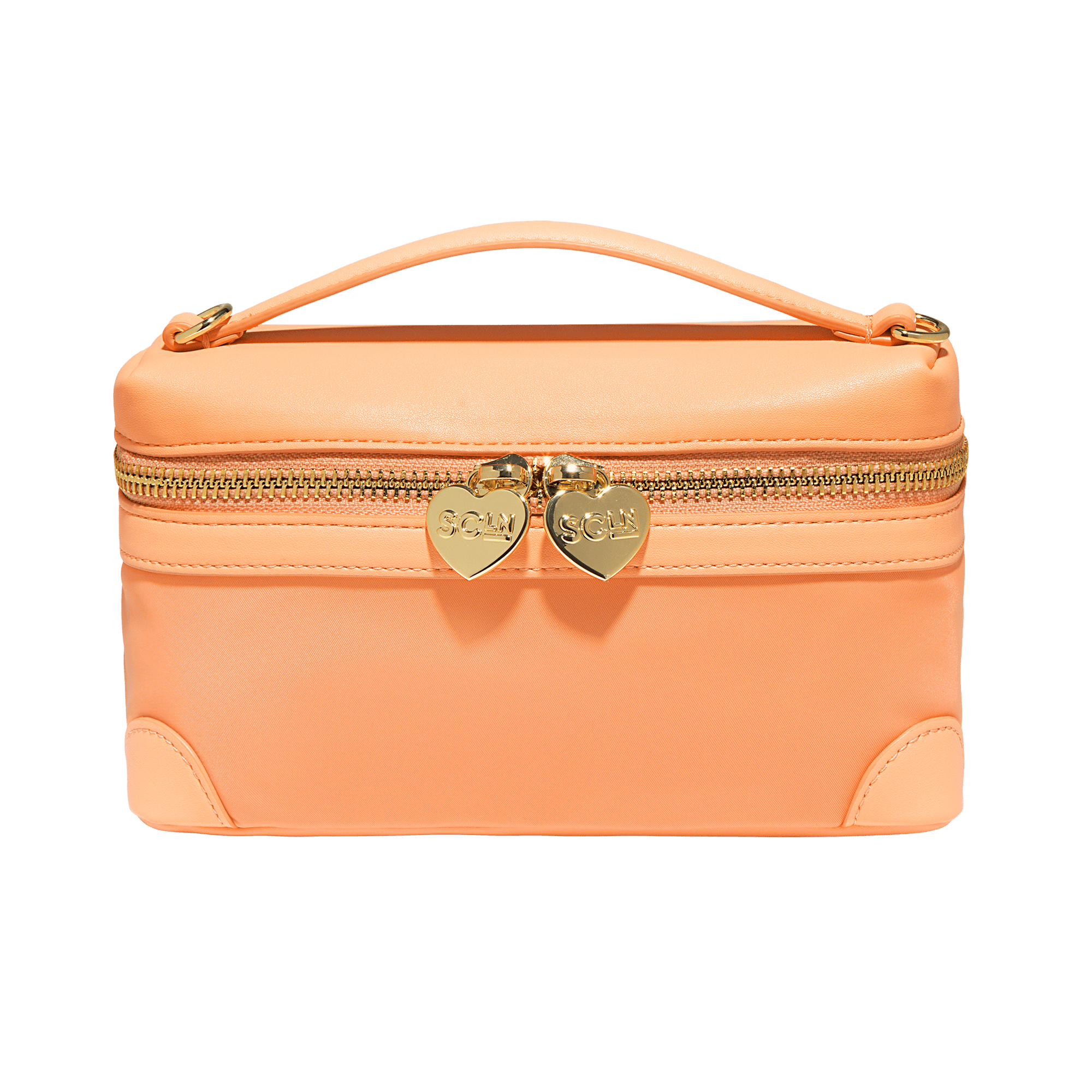 Top Handle Crossbody Bag | Peach