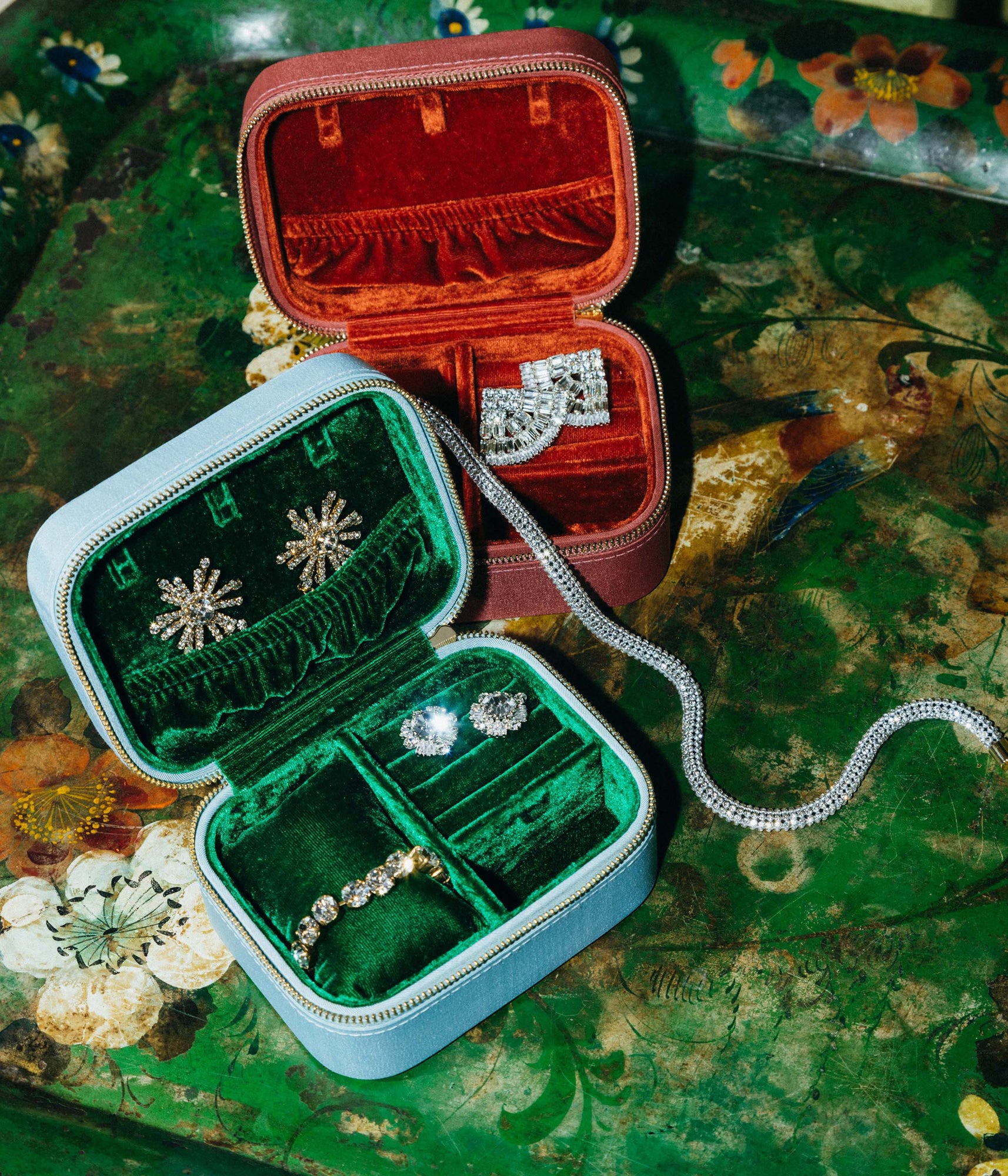 Jewelry Travel Case in Dusty Rose - Loren Hope