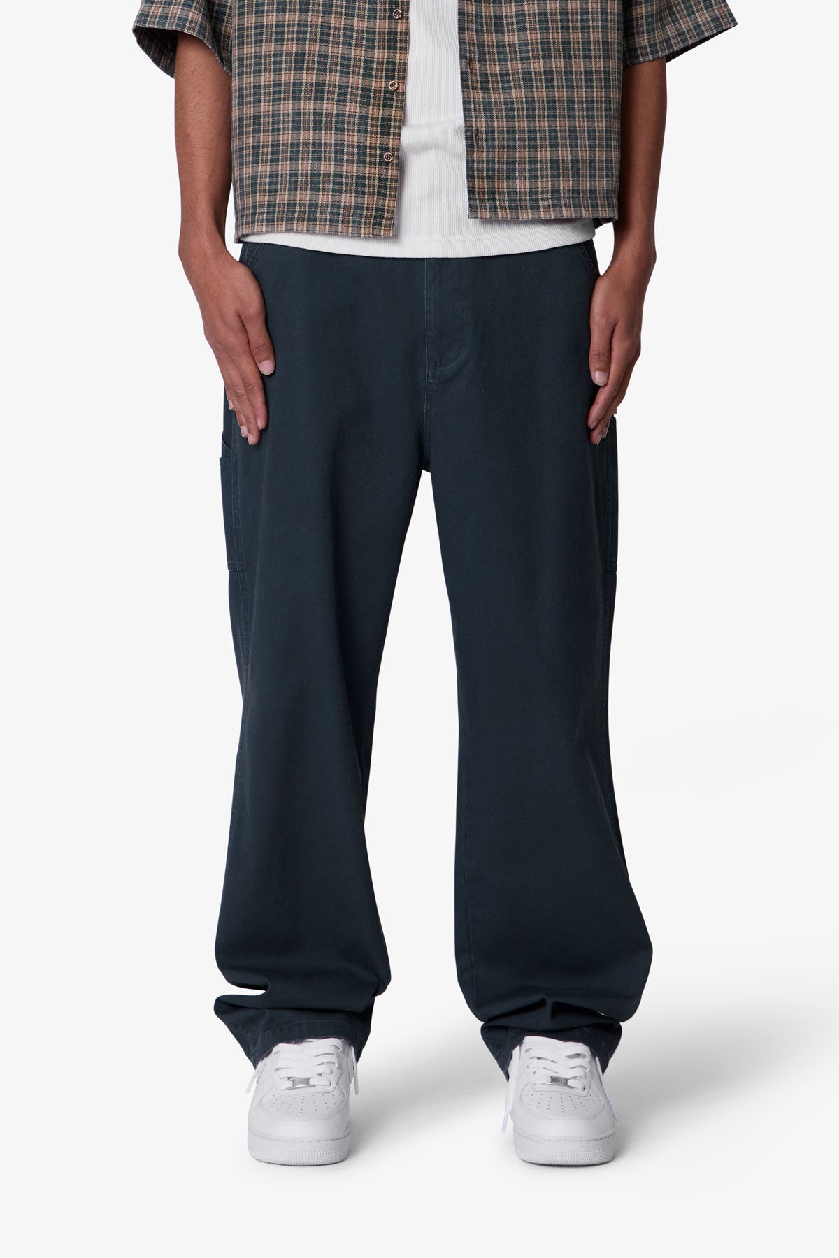 Ultra Baggy Chino Pants | Green
