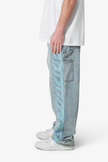 Ultra Baggy Flame Denim | Blue