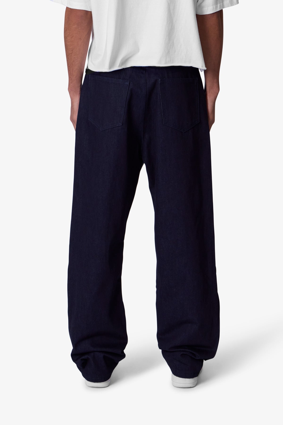 Ultra Baggy Inverted Denim | Navy