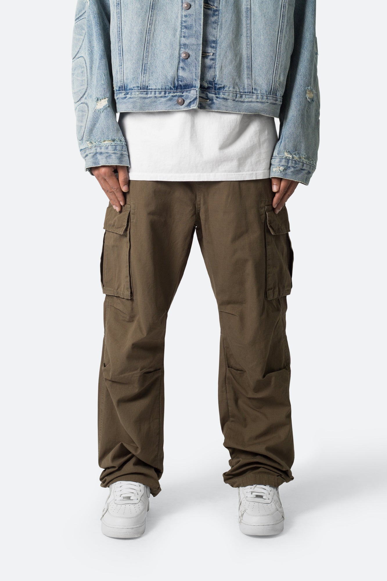 Ultra Baggy Vintage Cargo Pants | Olive