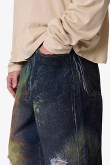 Ultra Baggy Wolf Denim | Multi