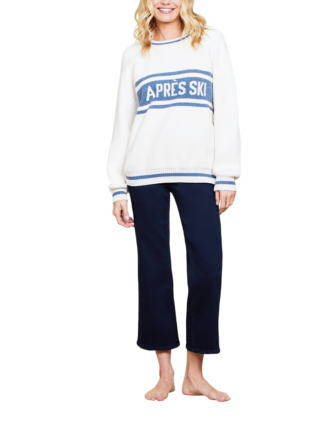 Unisex | Cozychic Cotton Apres Pullover | Cream-Lakeside