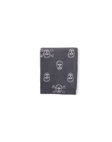 Unisex | Cozychic Ultra Lite Skull Print Scarf | Carbon-Almond