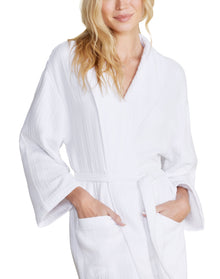 Unisex | MC Muslin Cotton Spa Robe | Sea Salt