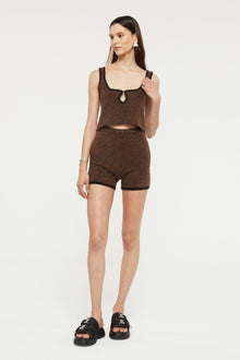 Allison Knit Short | Hazelnut