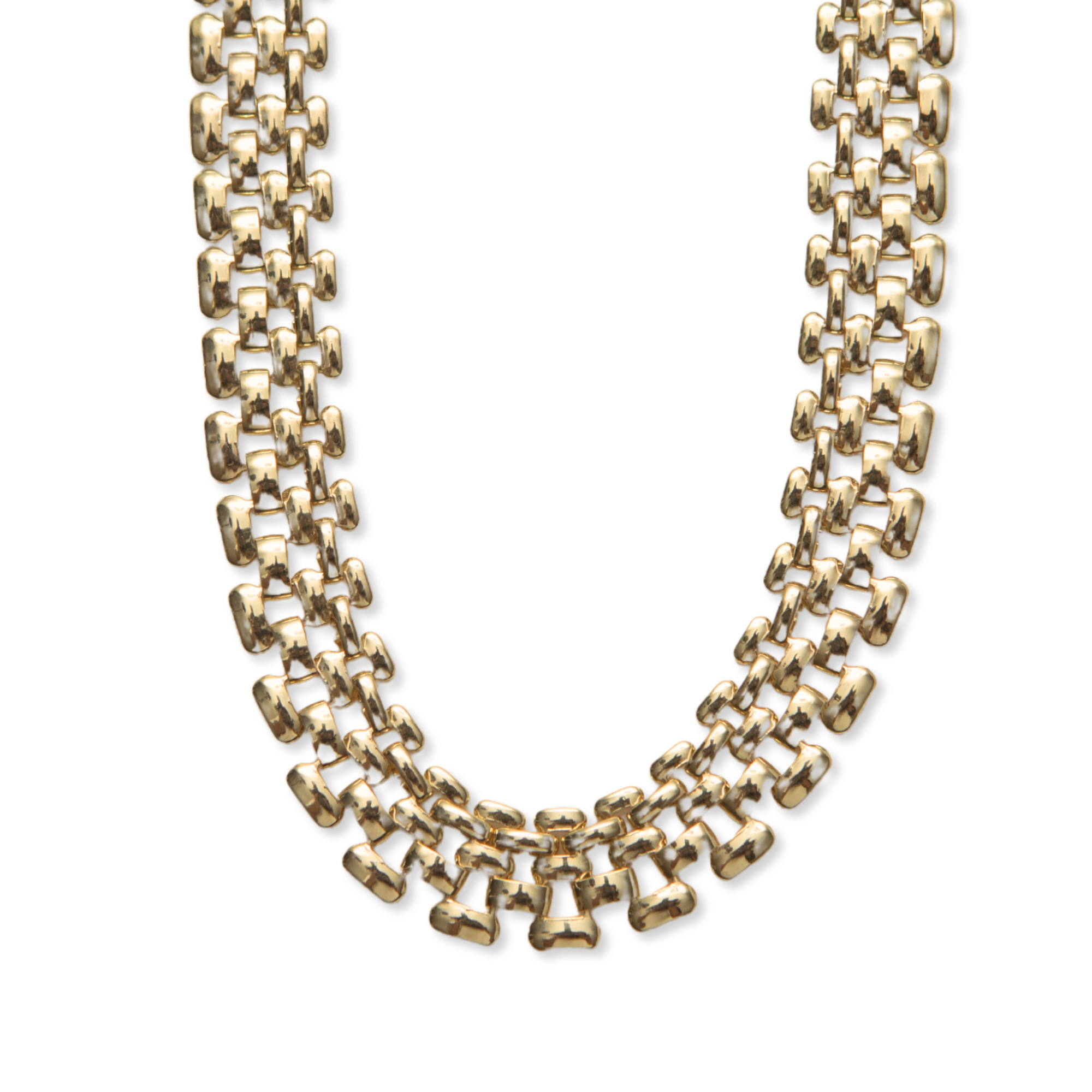 Panthera Link Necklace | Gold-Plated