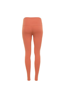 Wide Band Legging | Coral Rib