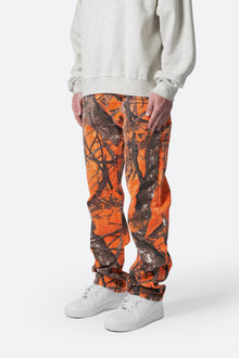 V603 Camo Carpenter Pants | Orange