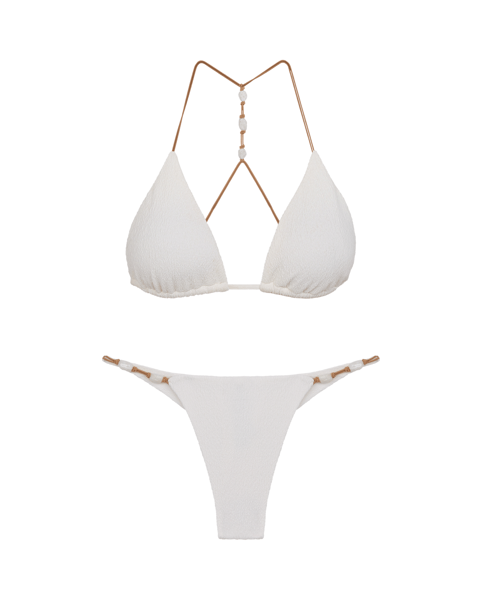 Firenze Ney Bottom - White Cheeky / XS