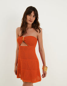 Silvie Short Dress - Spritz XS