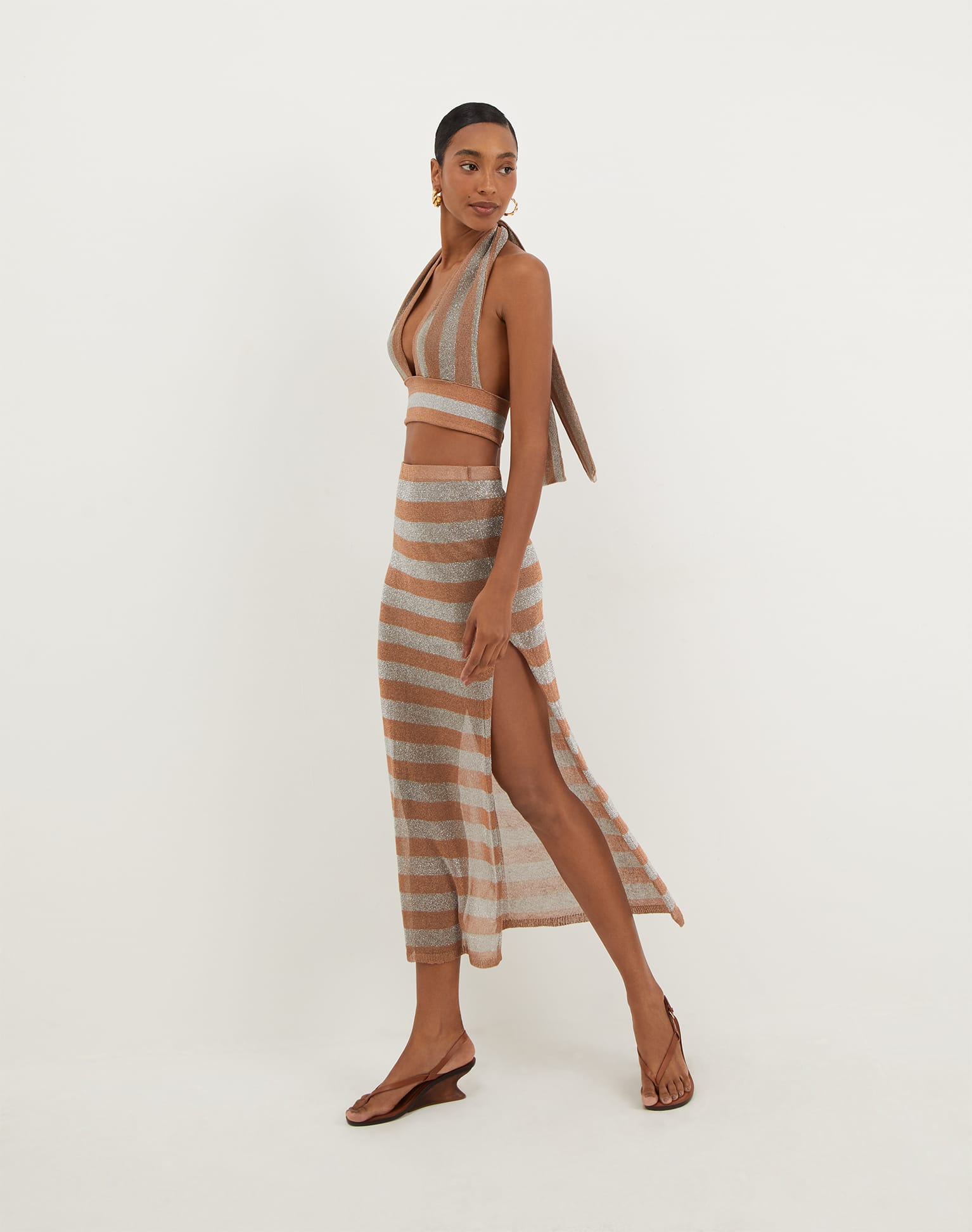 Knit Luna Long Skirt - Eclair XS