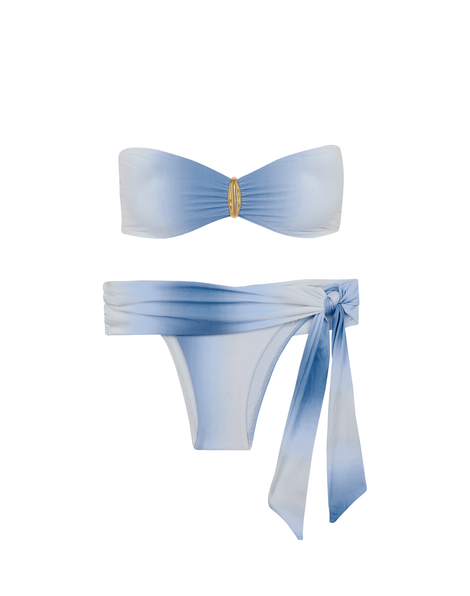 Elsie Bandeau Top - Blue Moon S