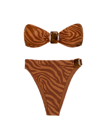 Misty Bandeau Top - Sundown S