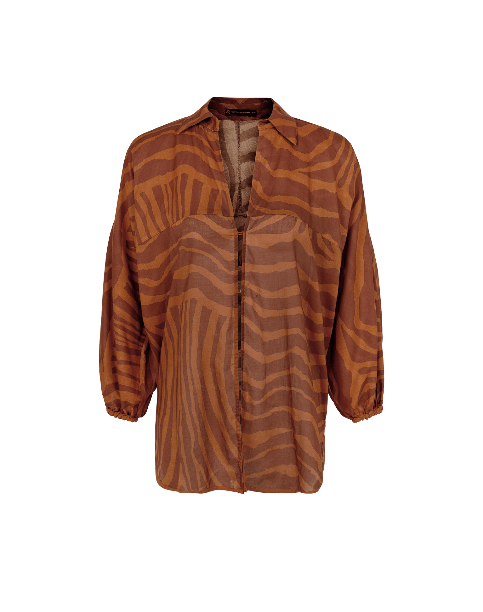 Mori Long Sleeve Blouse - Sundown XS