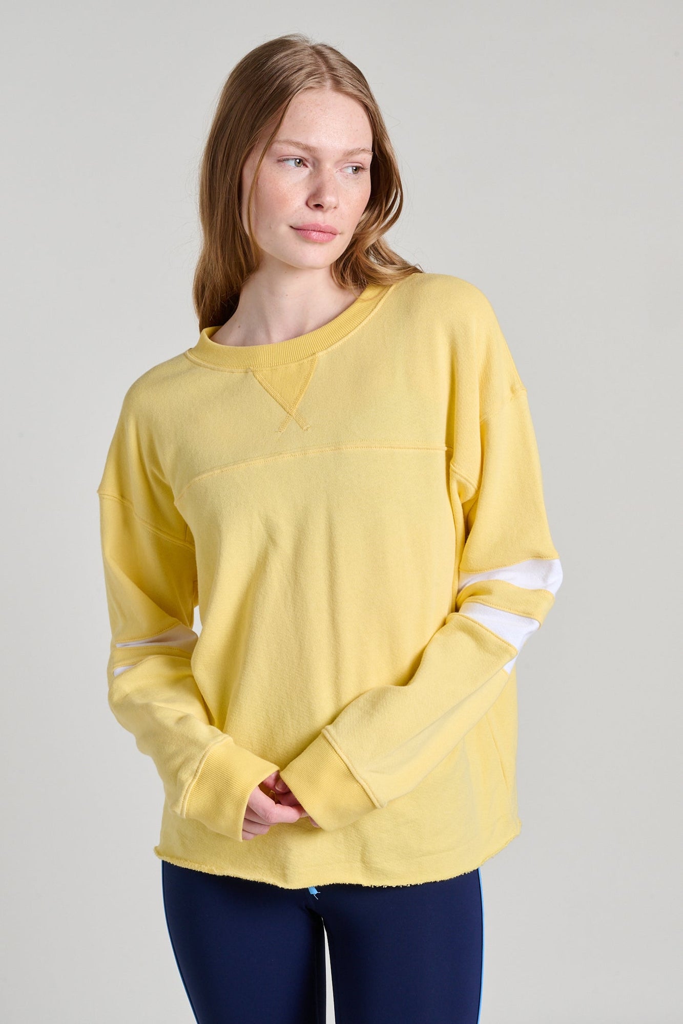 Year of Ours | Varisty Sweatshirt | Popcorn