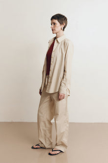 Matteo Stripe Shirt | Dune-Stripe